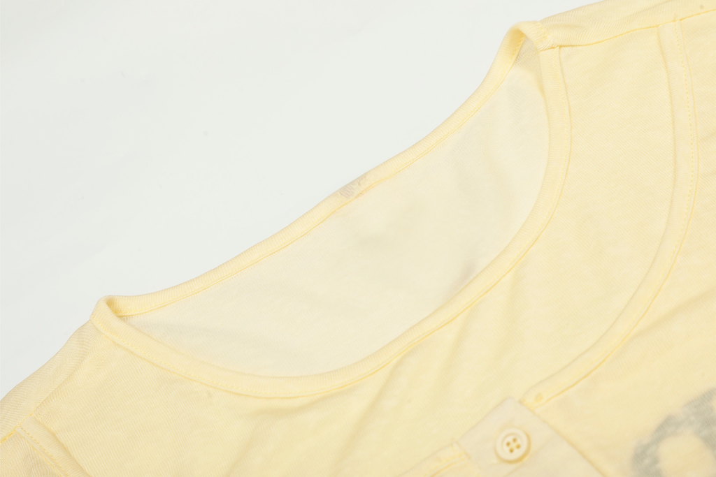 Omirad Graphic Long Sleeve Henley Tee