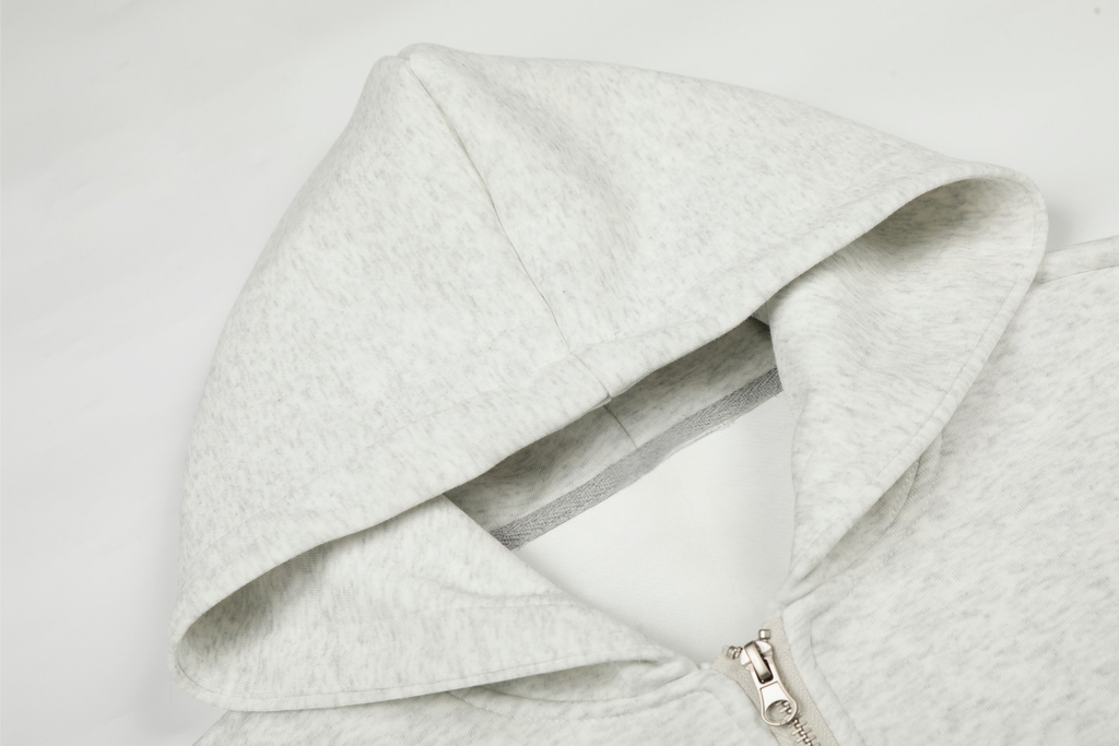 Omirad Cross Emblem Zip Hoodie