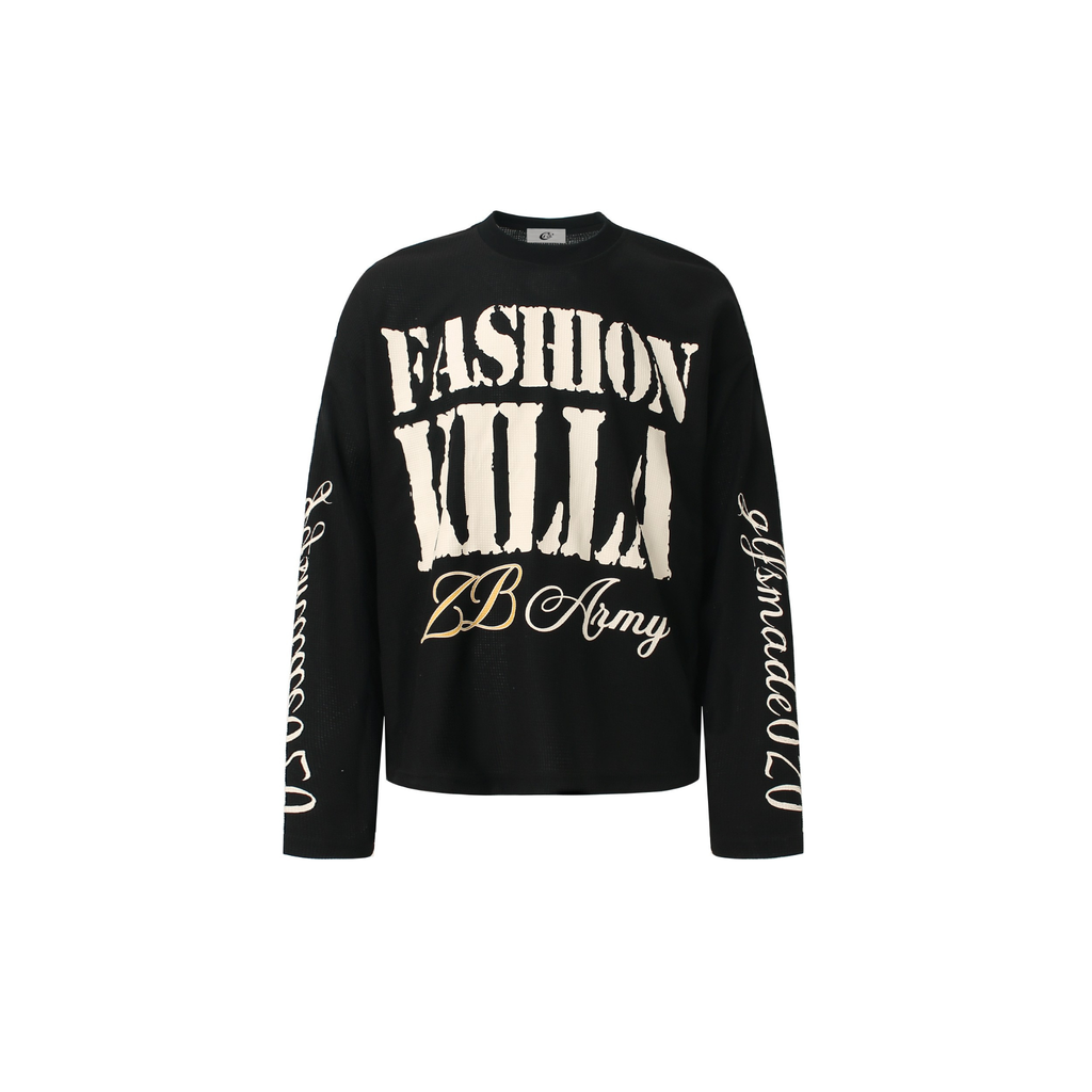 Omirad Fashion Villa Waffle Long Sleeve