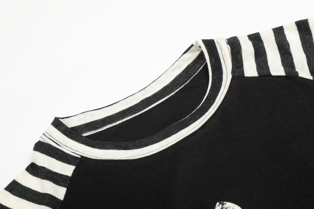 Omirad Cross Graphic Raglan Long Sleeve Tee