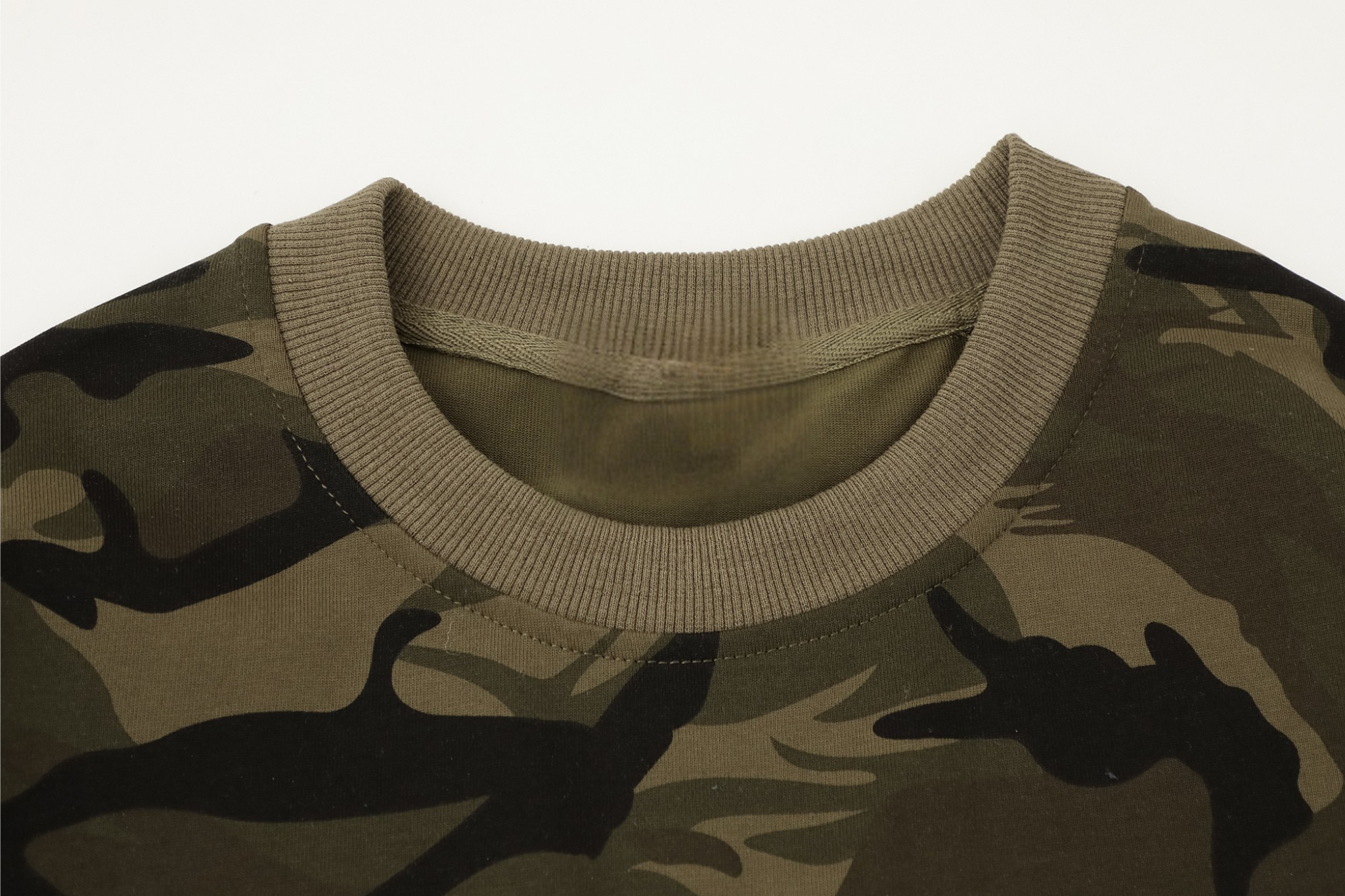Omirad Layered Camo Long Sleeve Tee