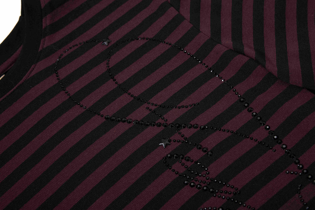 Omirad Rhinestone Stripe Tee