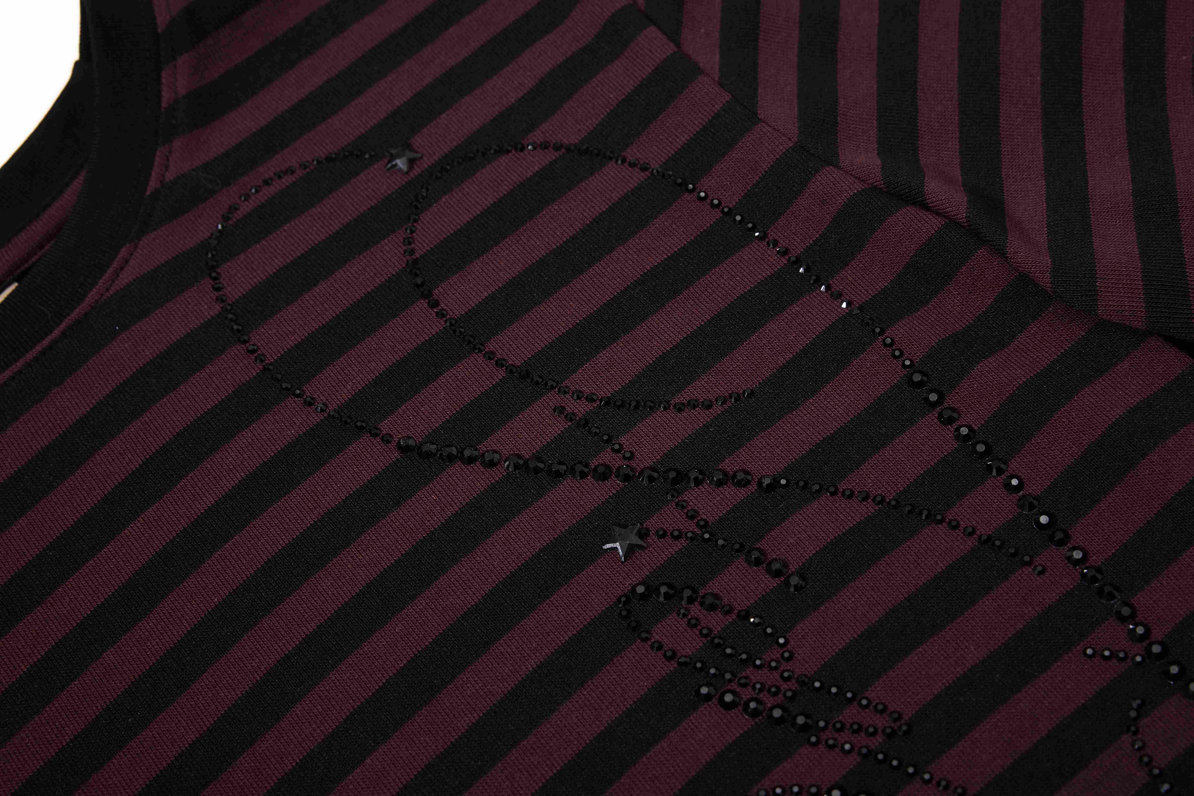 Omirad Rhinestone Stripe Tee