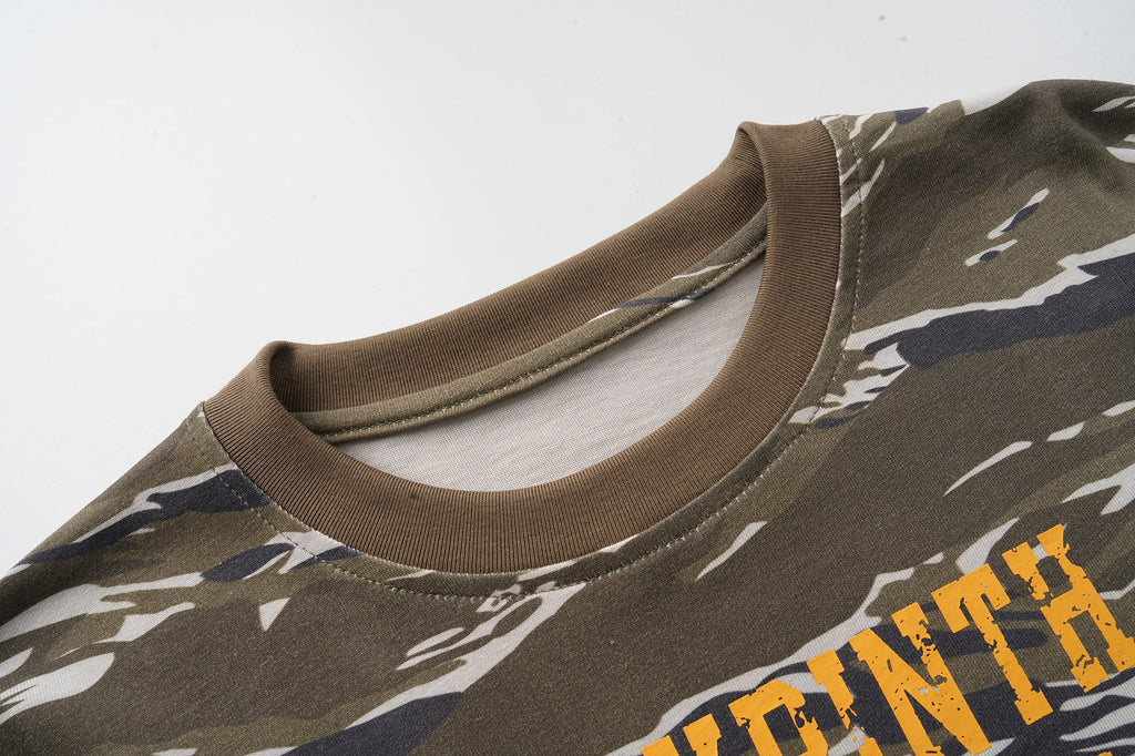 Omirad Camo Layered Long Sleeve Tee*