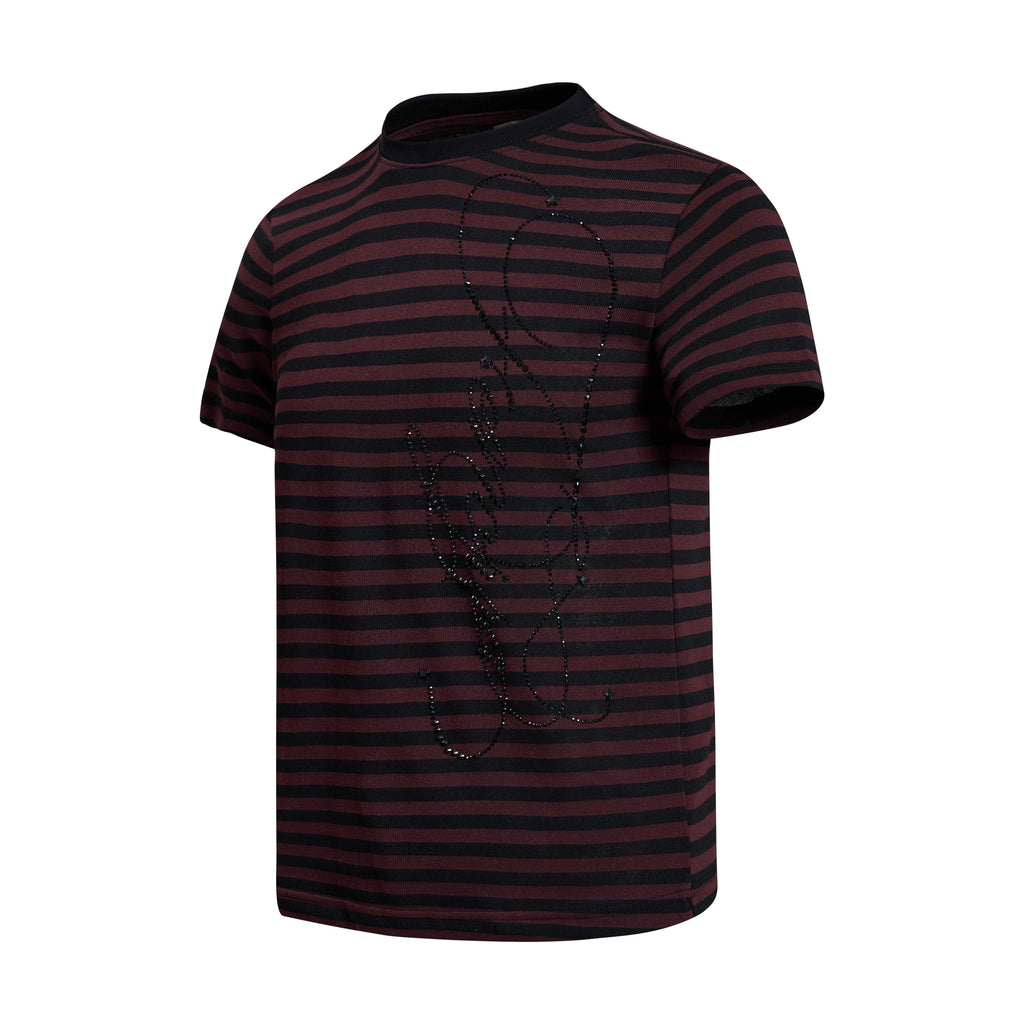 Omirad Rhinestone Stripe Tee