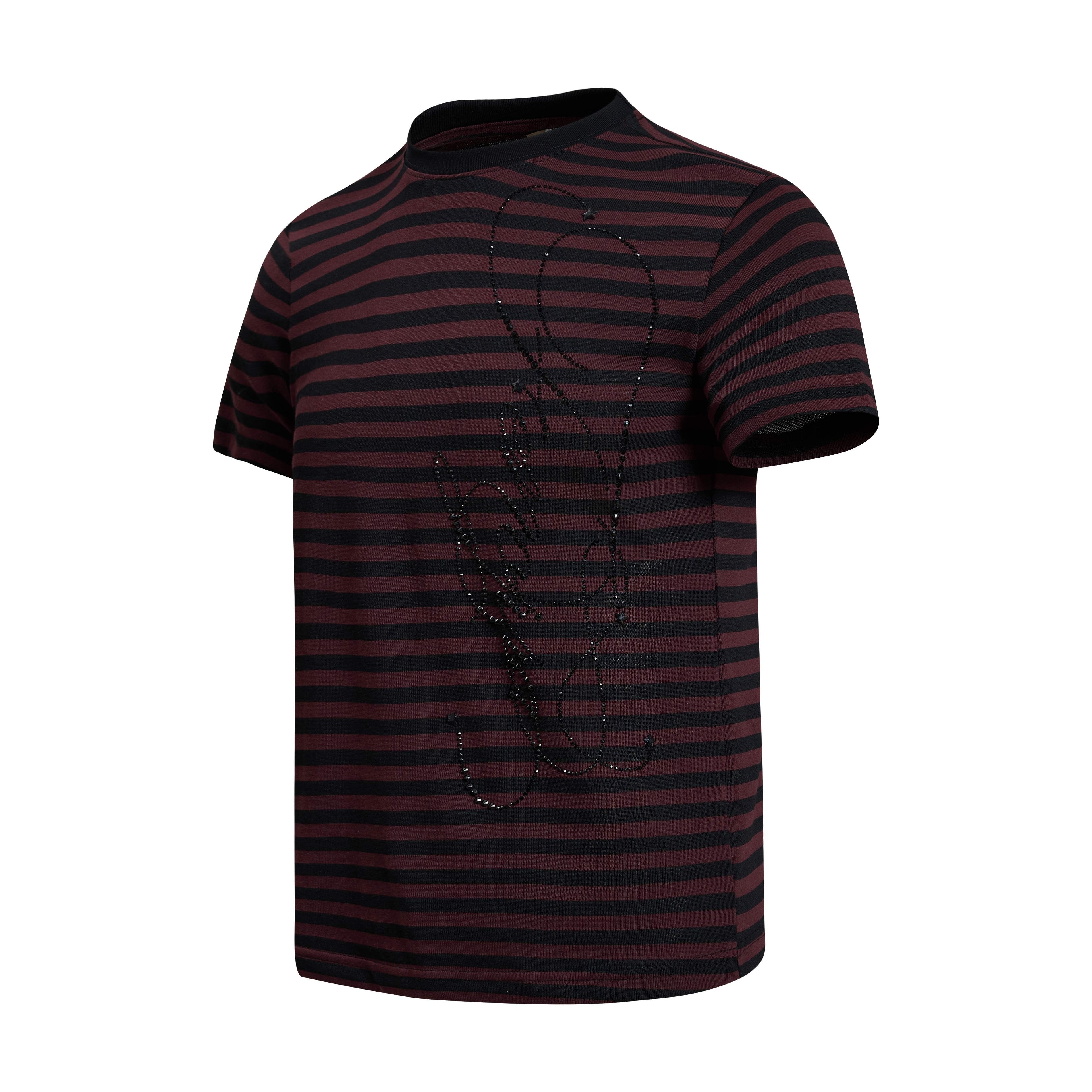 Omirad Rhinestone Stripe Tee