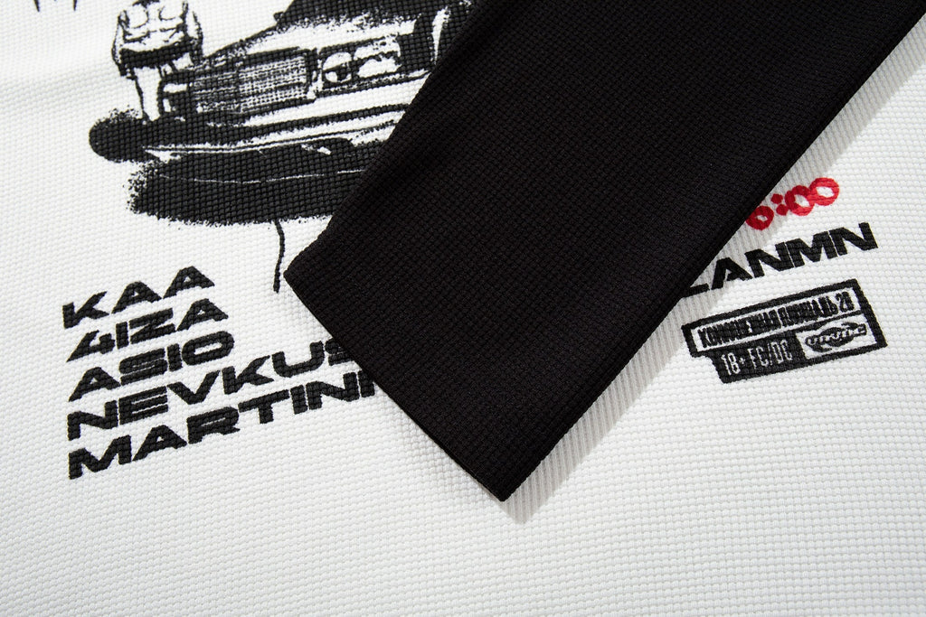 Omirad Vintage Street Graphic Raglan Long Sleeve