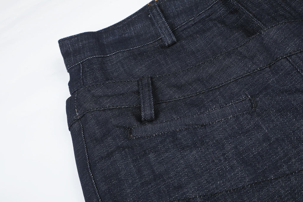Omirad Layered Waist Wide-Leg Jeans