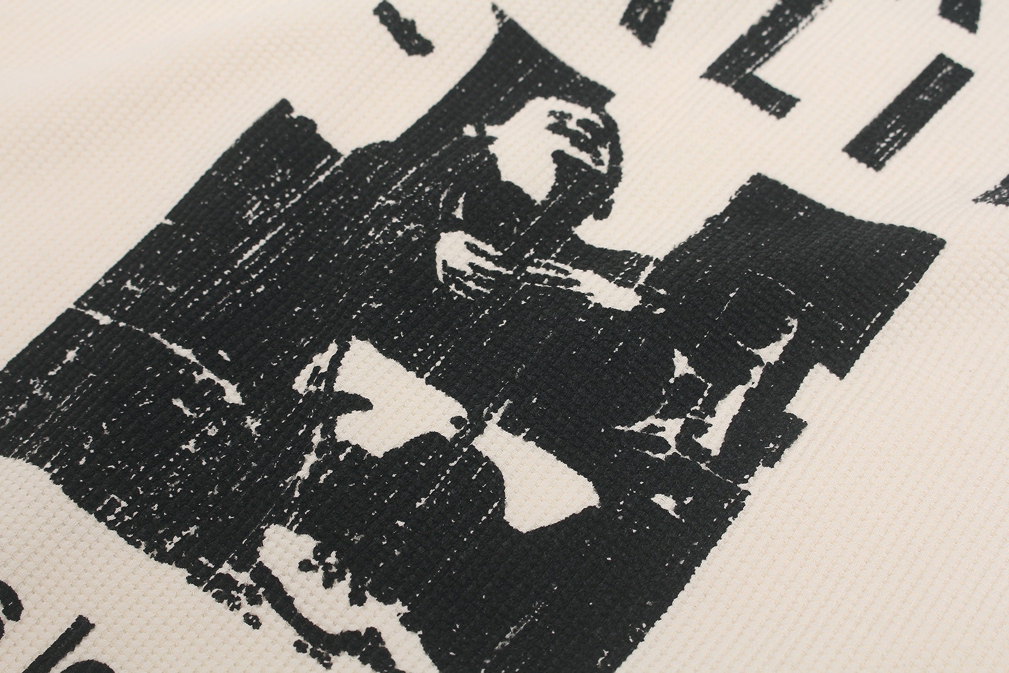 Omirad Waffle Graphic Long Sleeve
