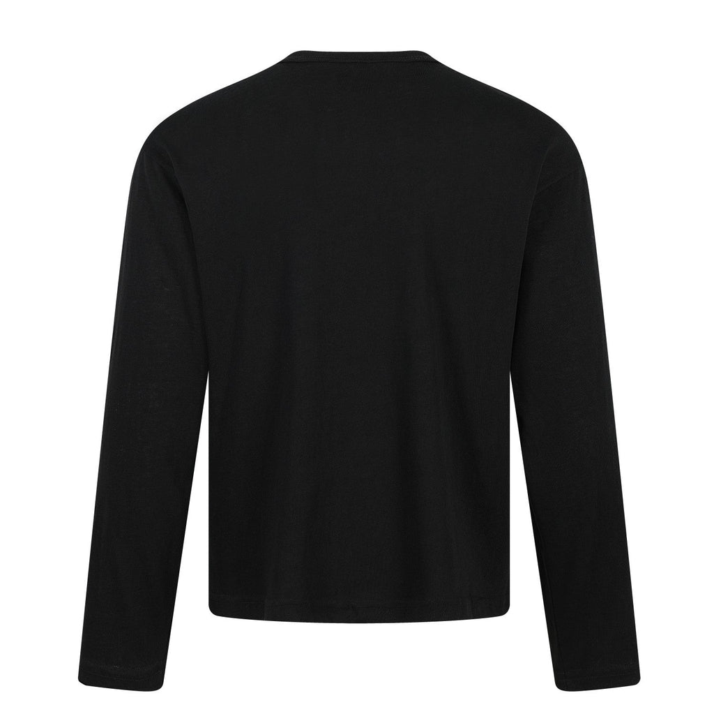 Omirad Vintage Sketch Henley Long Sleeve Tee
