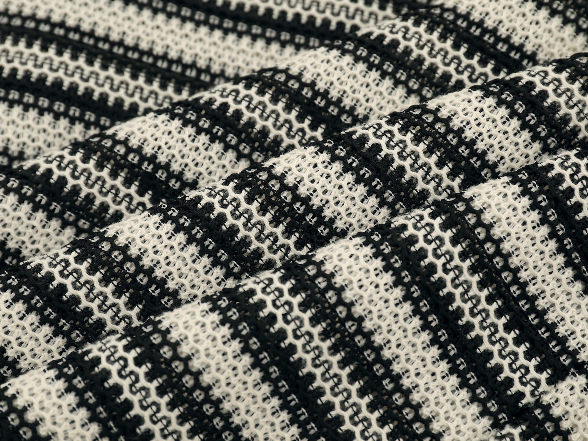 Omirad Striped Knit Long-Sleeve Polo