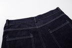 Omirad Gothic Script Wide-Leg Jeans
