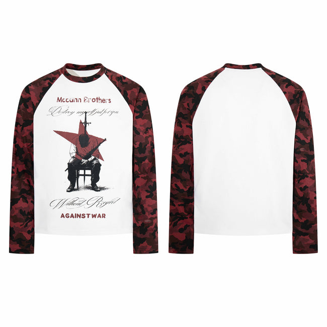 Omirad Camo Raglan Graphic Long Sleeve Hover Image