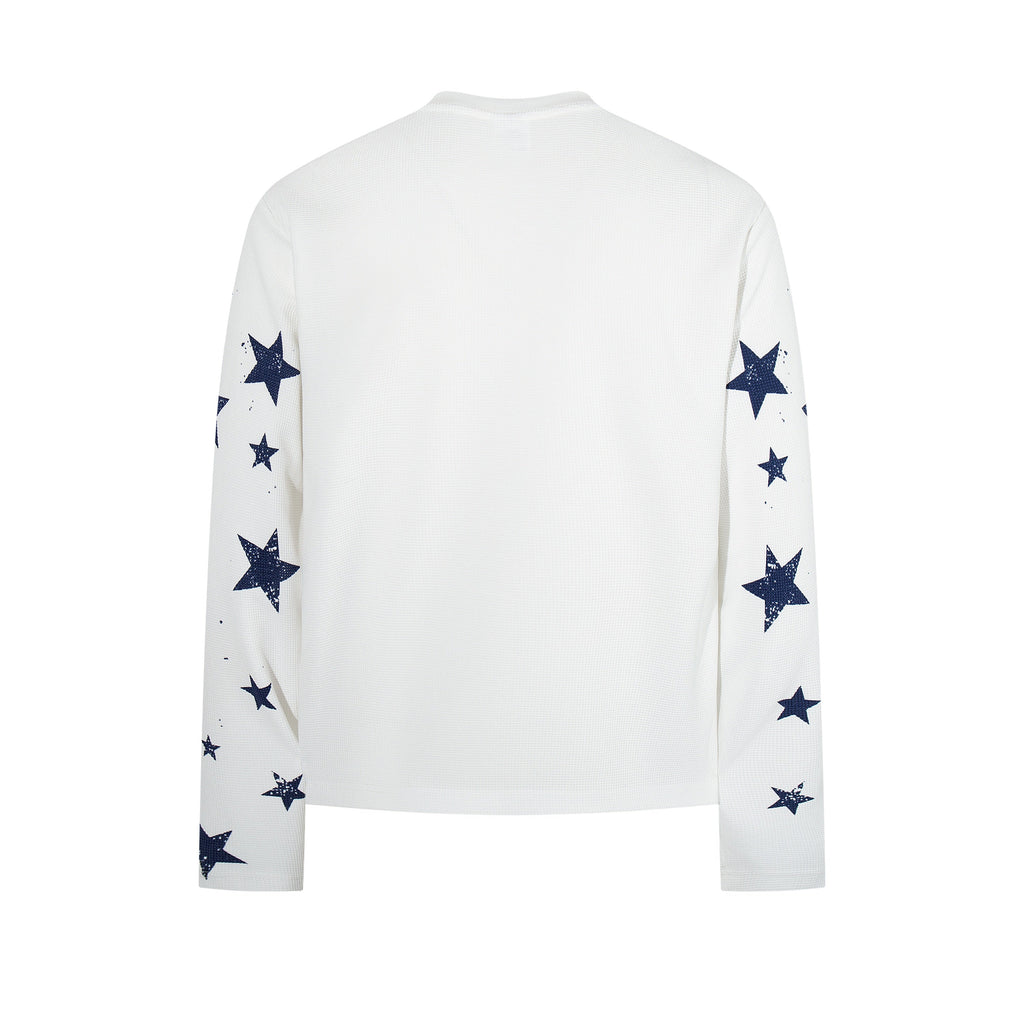 Omirad Vintage Flag Graphic Long Sleeve