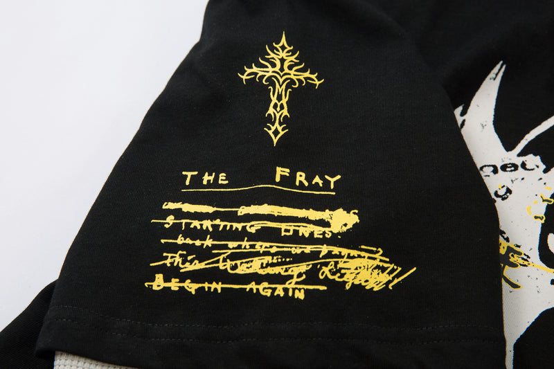 Omirad Layered Graphic Long Sleeve Tee