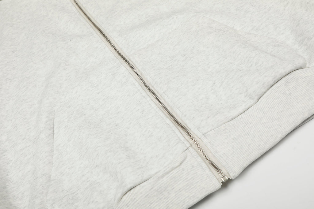 Omirad Cross Emblem Zip Hoodie