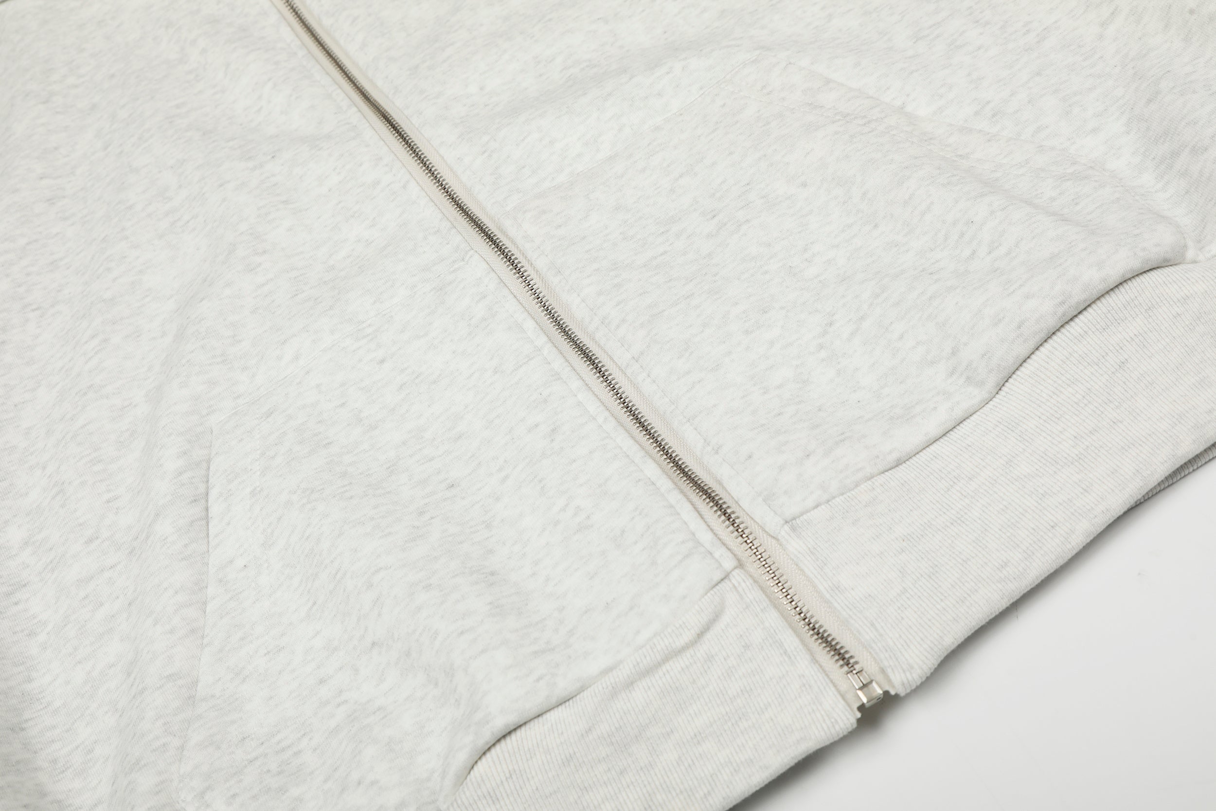 Omirad Cross Emblem Zip Hoodie