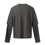 Omirad Layered Graphic Long Sleeve Tee