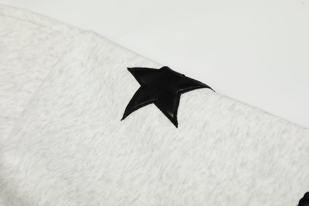 Omirad Cross Emblem Zip Hoodie