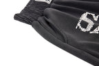 Omirad Cracked Logo Wide-Leg Sweatpants