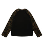 Omirad Camo Raglan Long Sleeve Tee