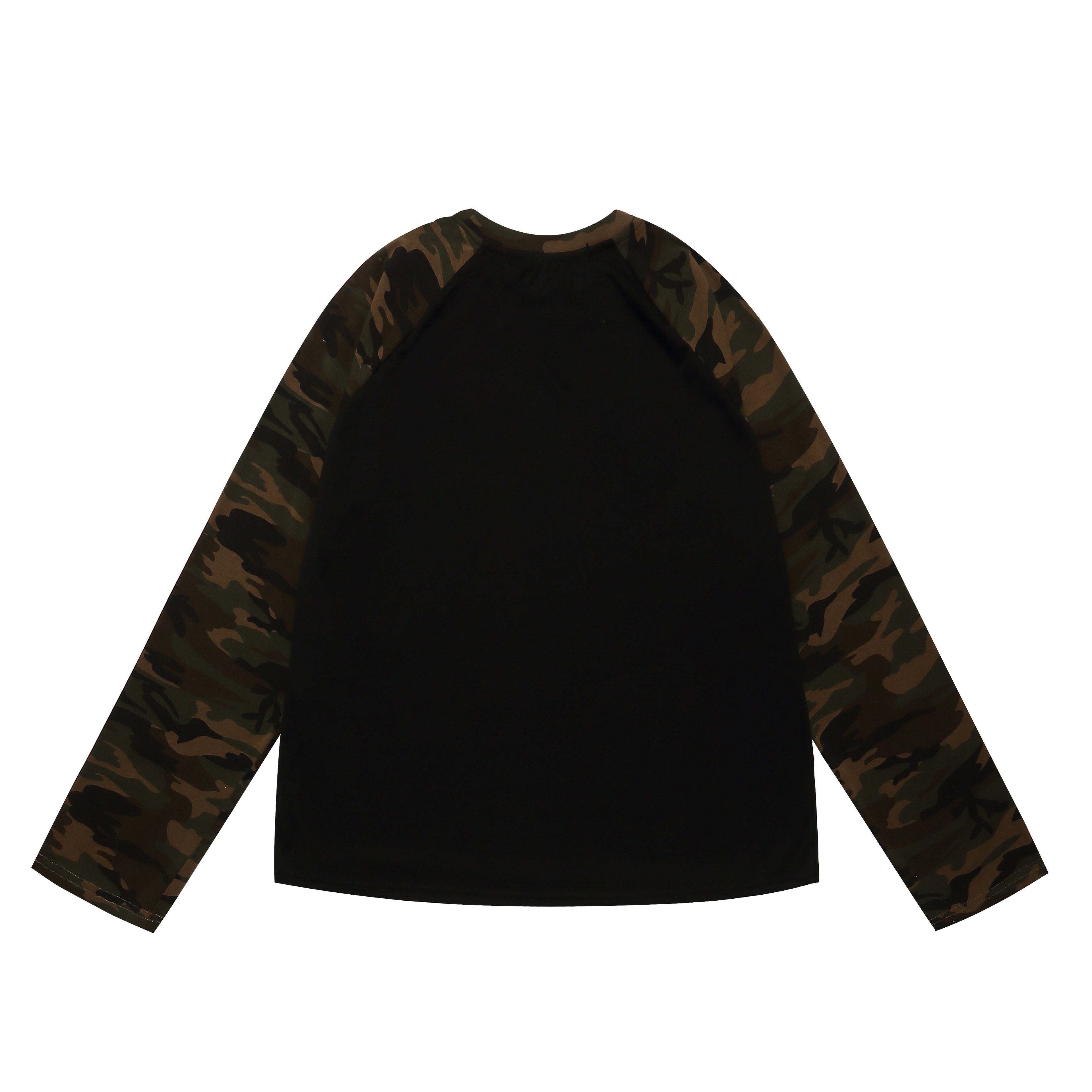 Omirad Camo Raglan Long Sleeve Tee
