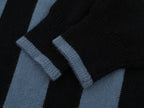 Omirad Striped Crest Knit Sweater