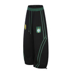 Omirad Soccer Crest Wide-Leg Track Pants
