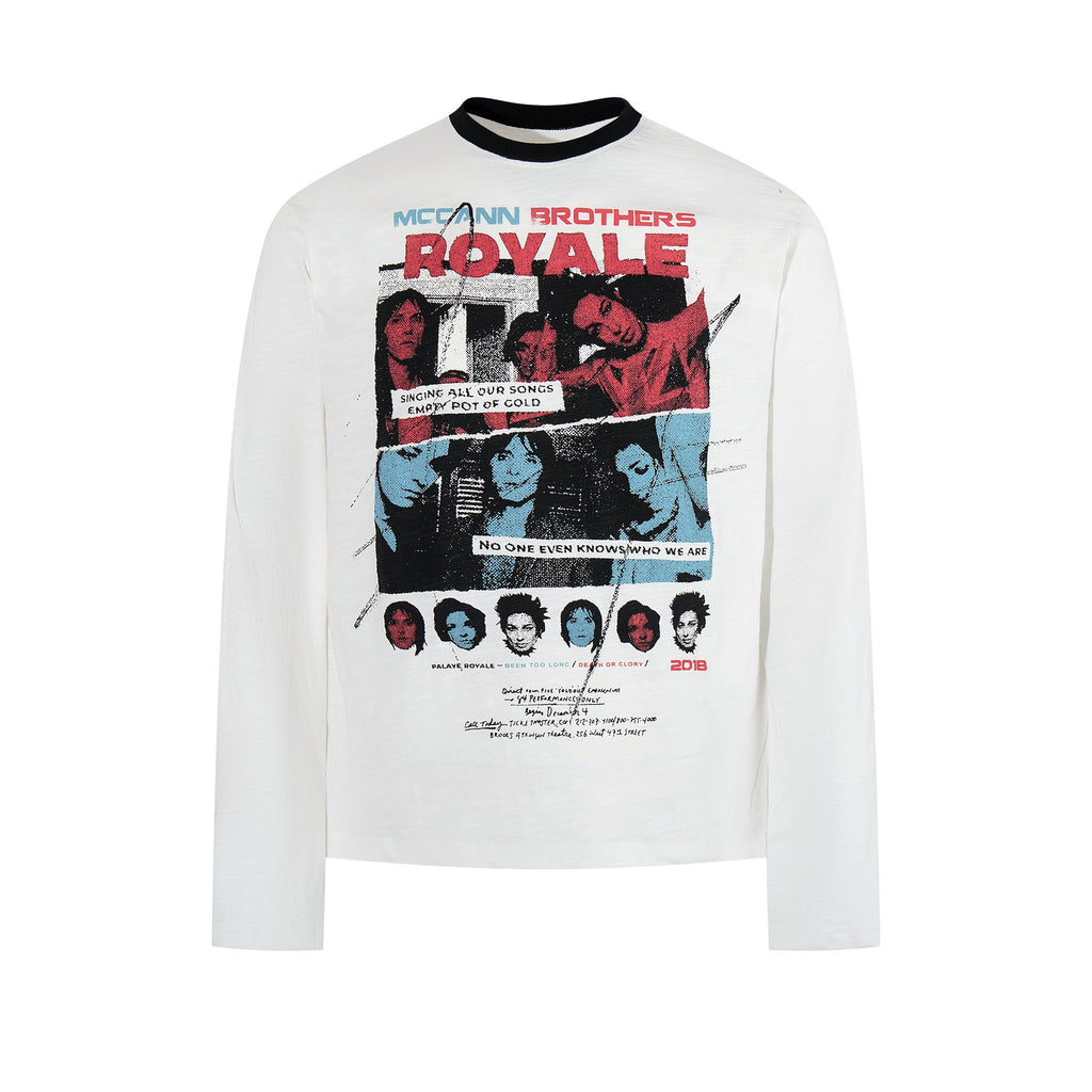 Omirad Vintage Collage Graphic Long Sleeve