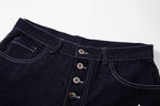 Omirad Gothic Script Wide-Leg Jeans