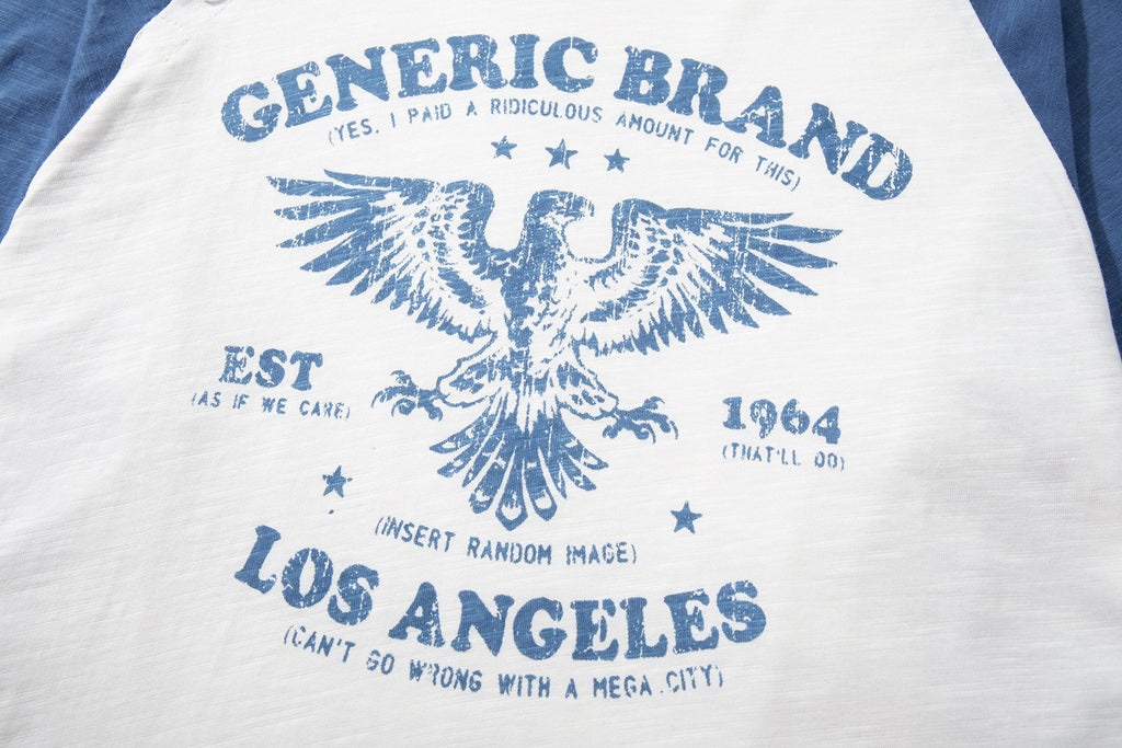 Omirad Vintage Eagle Raglan Long Sleeve