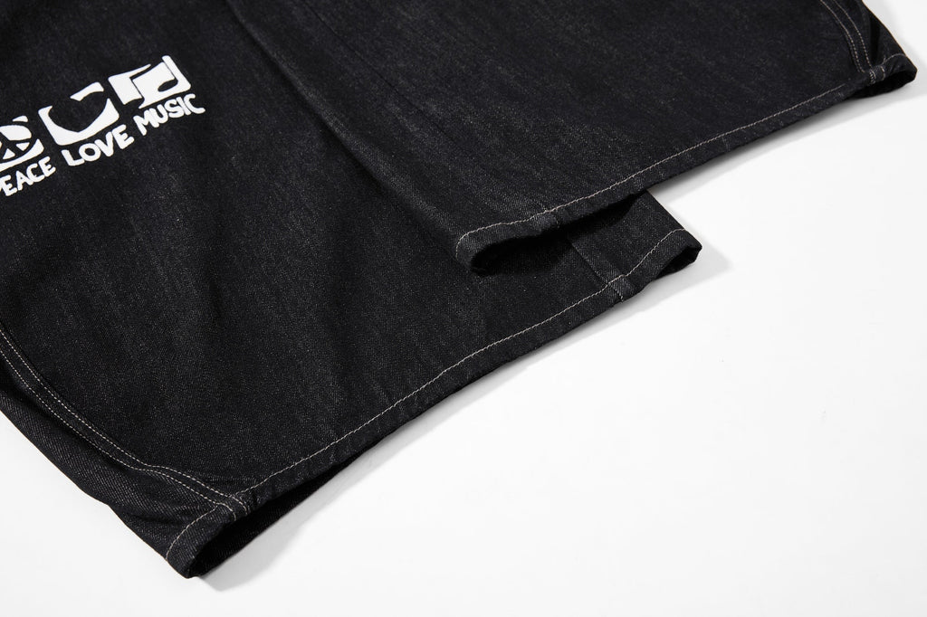 Omirad Vintage Flag Baggy Jeans