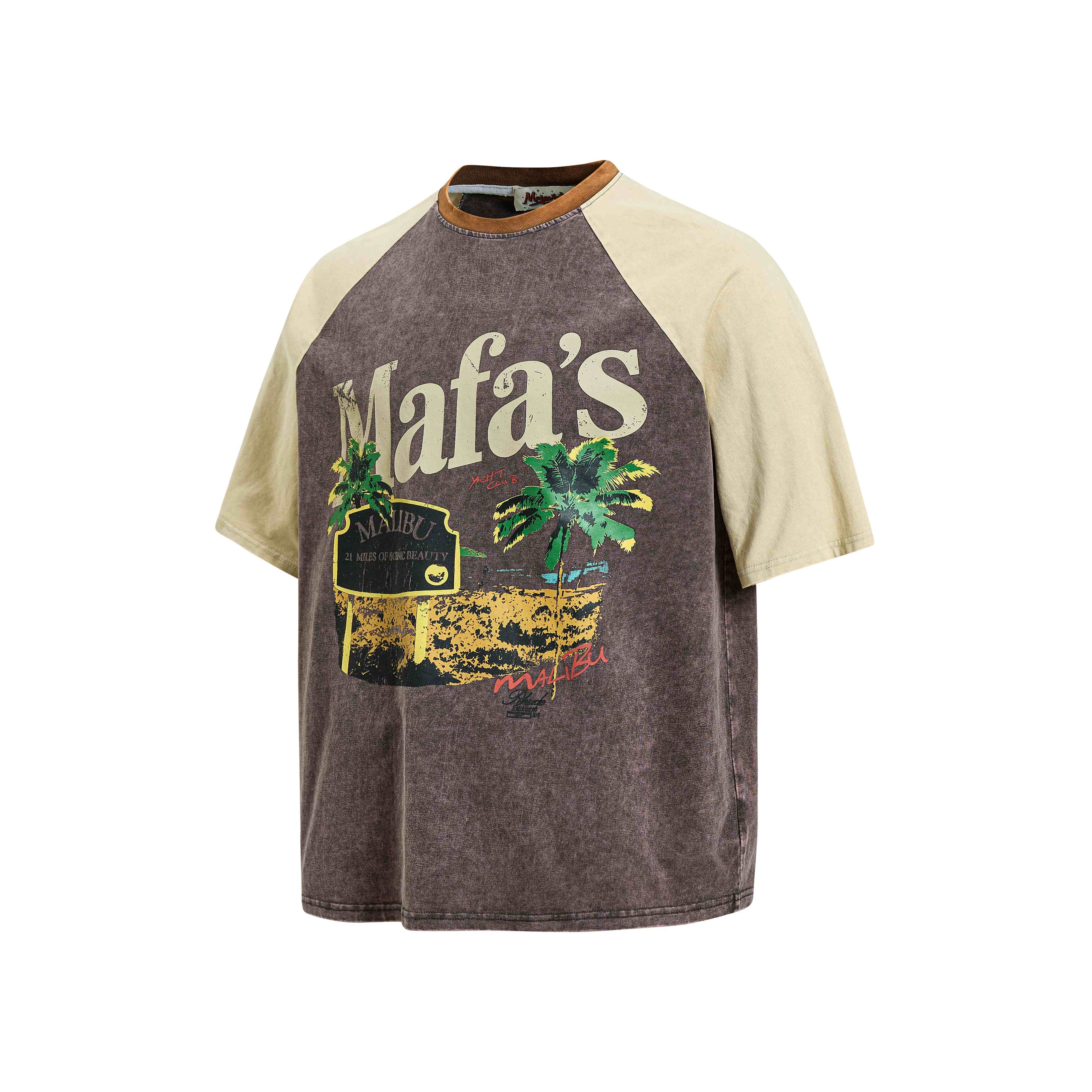 Omirad Malibu Washed Raglan Tee