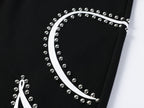 Omirad Studded Script Sweatpants