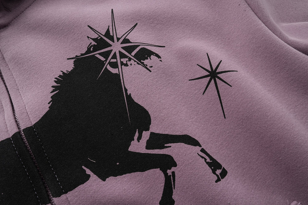 Omirad Graphic Zip Hoodie