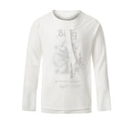 Omirad Graphic Long Sleeve Henley Tee