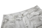 Omirad Washed Utility Flare Denim Jeans