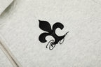 Omirad Cross Emblem Zip Hoodie