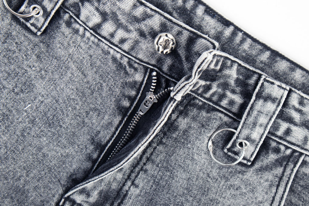 Omirad Convertible Utility Baggy Jeans