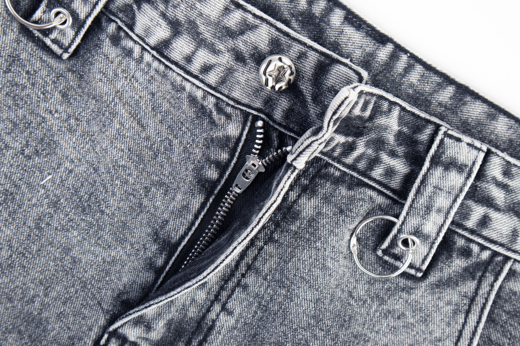 Omirad Convertible Utility Baggy Jeans