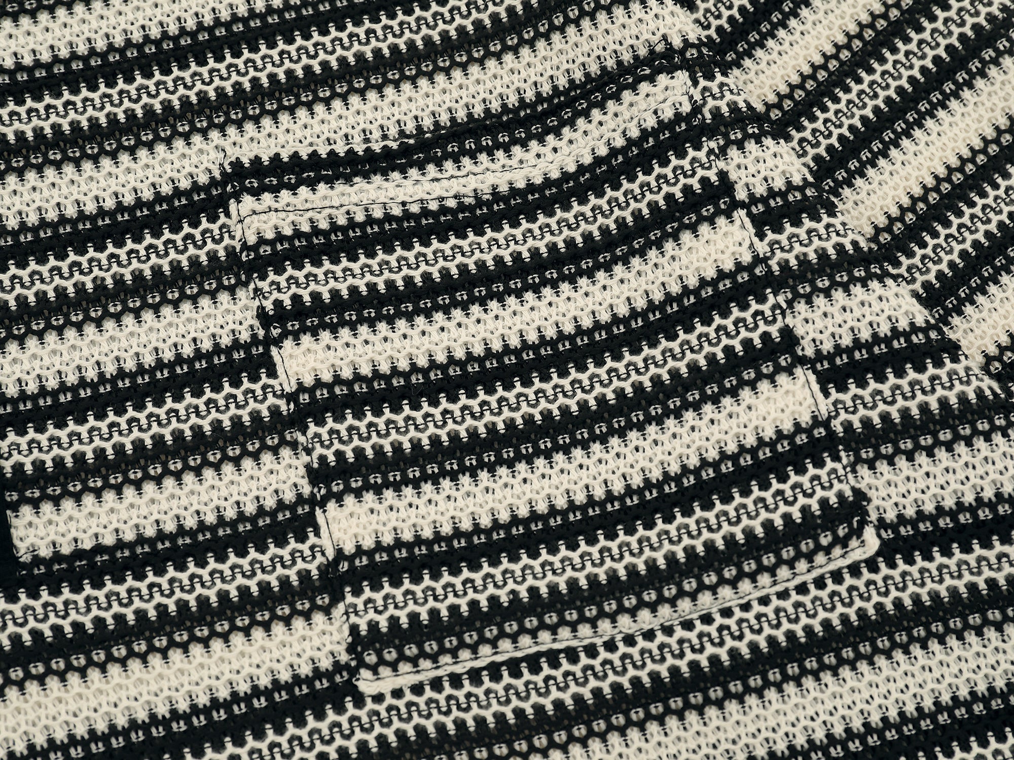 Omirad Striped Knit Long-Sleeve Polo