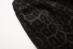 Omirad Leopard Print Loose Shorts