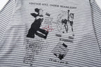 Omirad Striped Graphic Long Sleeve