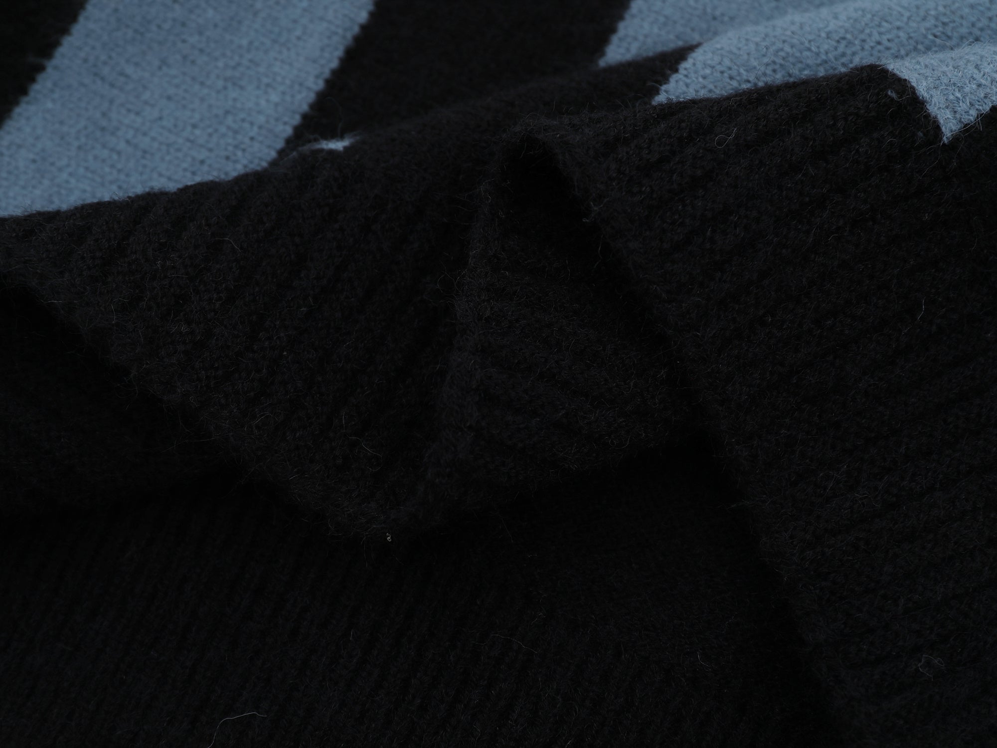Omirad Striped Crest Knit Sweater
