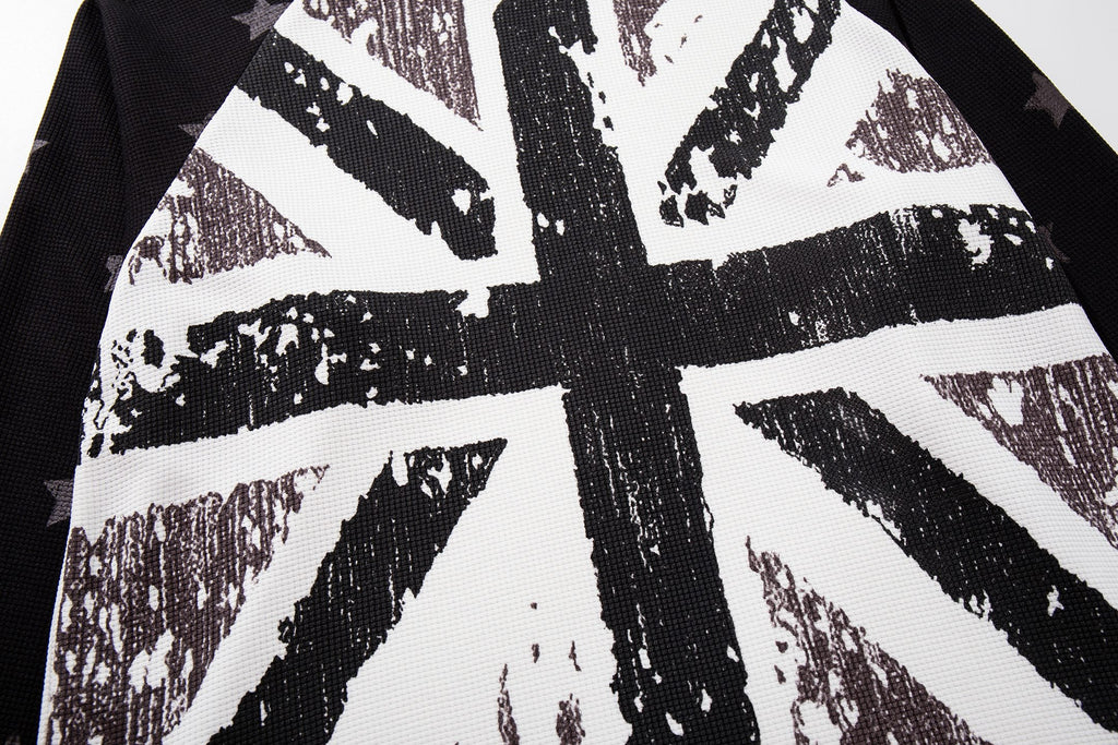 Omirad Vintage Union Jack Raglan Long Sleeve