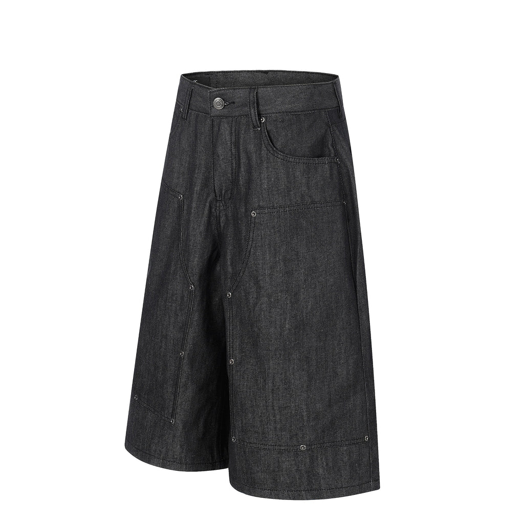 Omirad Raw Denim Baggy Shorts