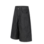 Omirad Raw Denim Baggy Shorts