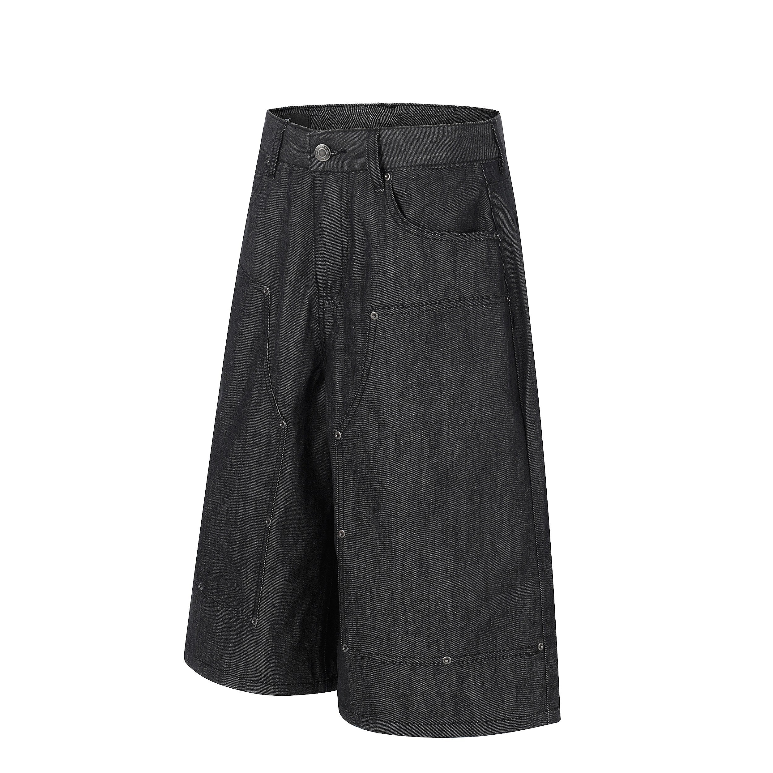 Omirad Raw Denim Baggy Shorts