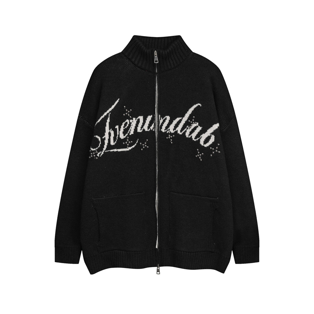 Omirad Eye Vision Knit Zip Cardigan