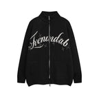 Omirad Eye Vision Knit Zip Cardigan